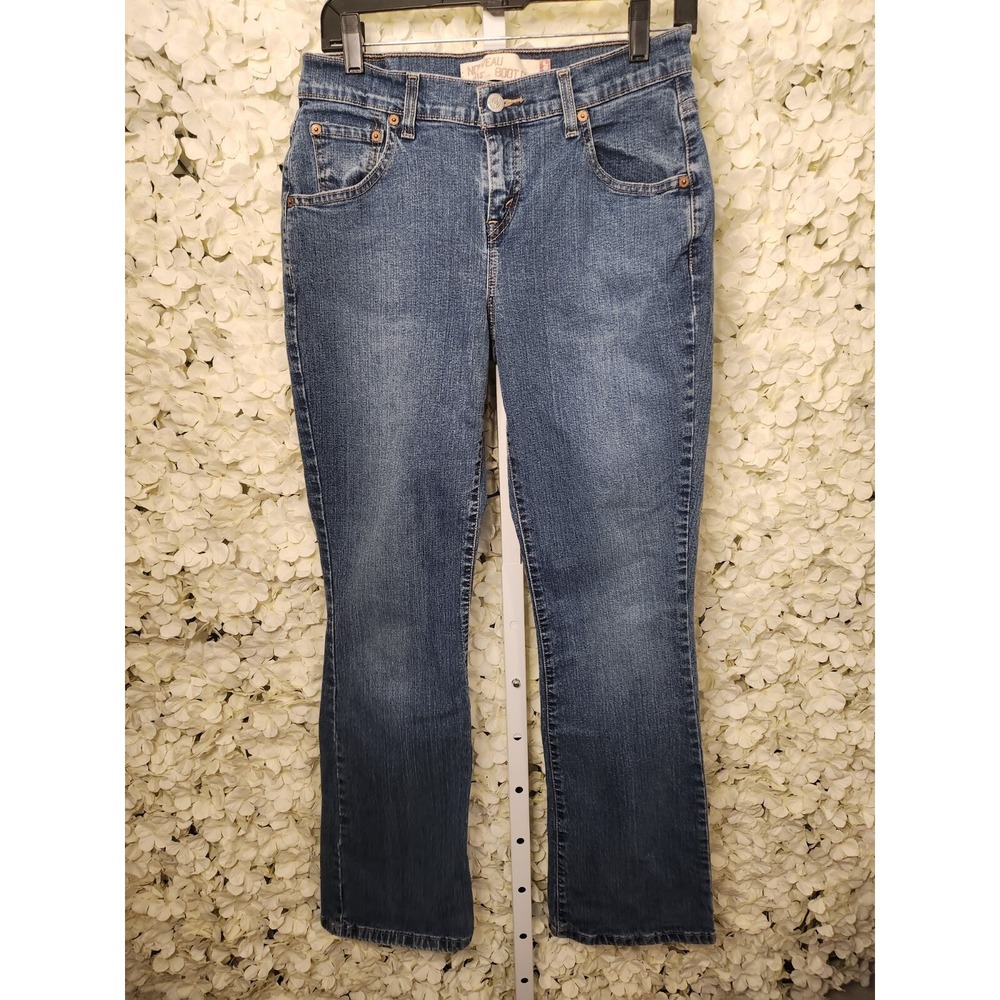 Levi's 515 Nouveau Bootcut Stretch Denim Jeans Size 6M